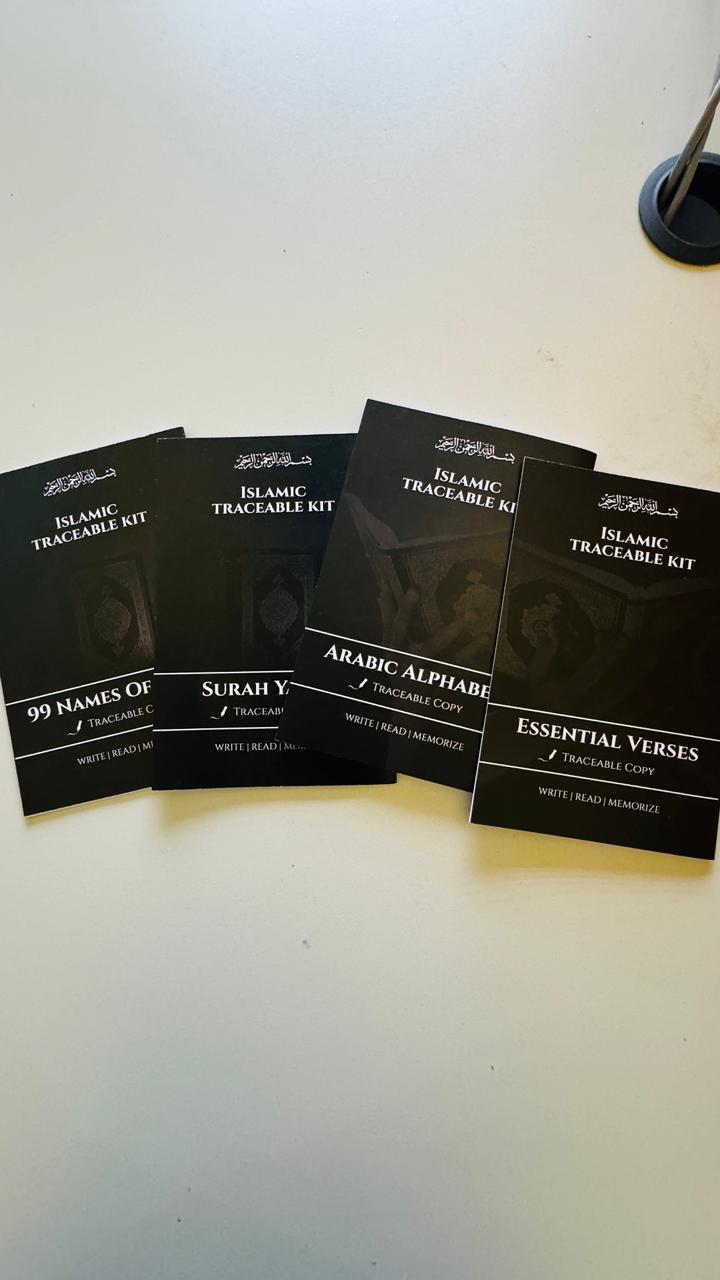 Islamic Traceable Kit by Buygenix(Set of 4)